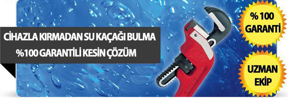 su kaçağı su sızıntısı tepiti