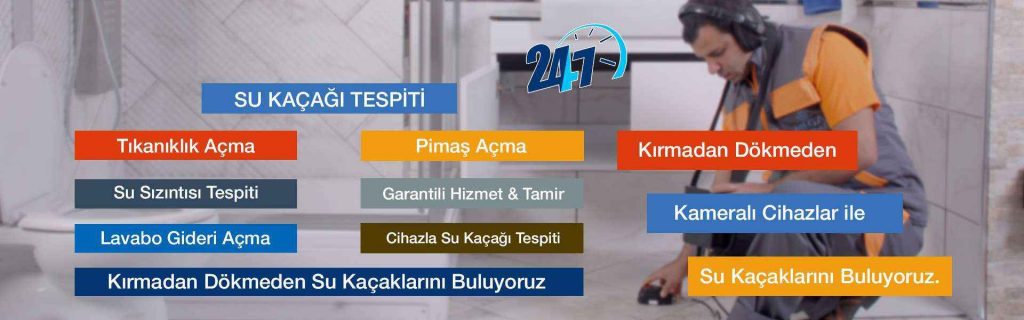 su kaçağı tespiti izmir